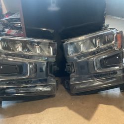2019 Silverado LED Headlights Pair Right Left 2021 