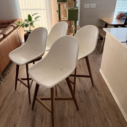 White Barstools