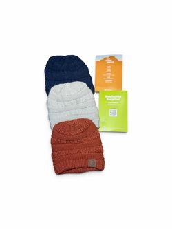 KeaBabies Knit Baby Beanies Set of 3