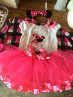 Custom made Minnie Mouse set