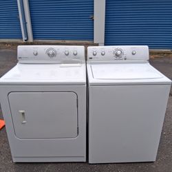 Nice Maytag Centennial Commercial Tecnology Washer And Dryer ** Free Local Delivery 
