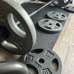 Weights, Bench, Bar 