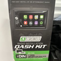 Touch Screen Radio Radio Installation Dash Kit 