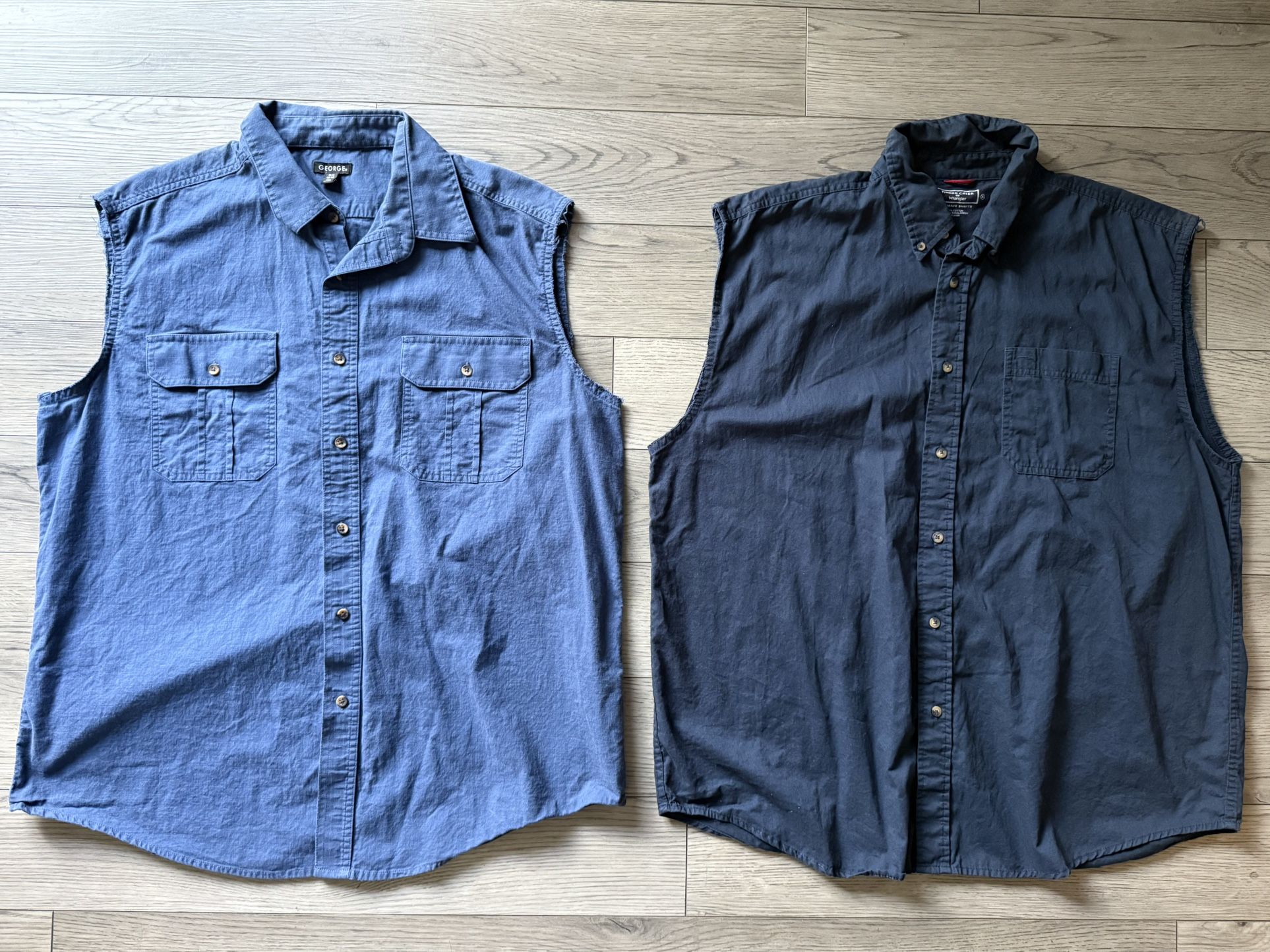 Men’s Wrangler Timber Ridge & George Sleeveless Shirt XL