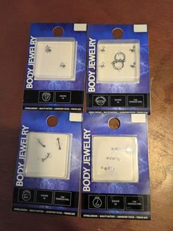 Body jewelry/piercings