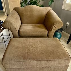 Chair & Ottoman 