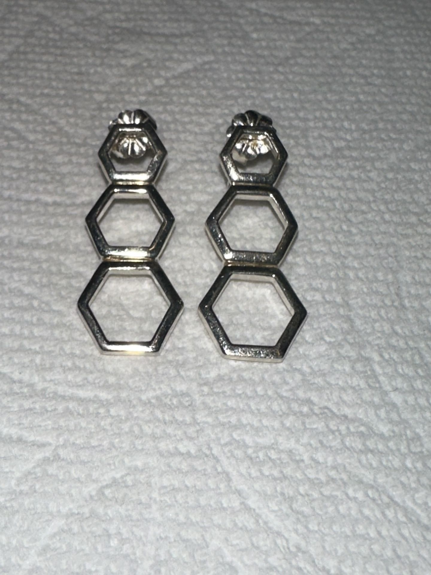vintage tiffany co sterling silver earrings 925