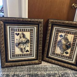 King And Queen Art - Estate Sale
