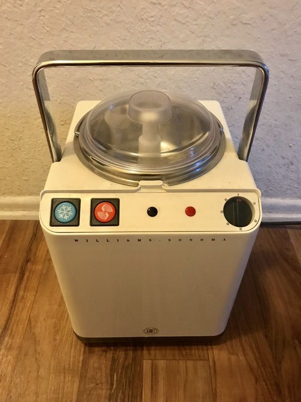 Commercial Williams-Sonoma WS 994 Ice Cream, gelato, frozen yogurt Maker/Freezer