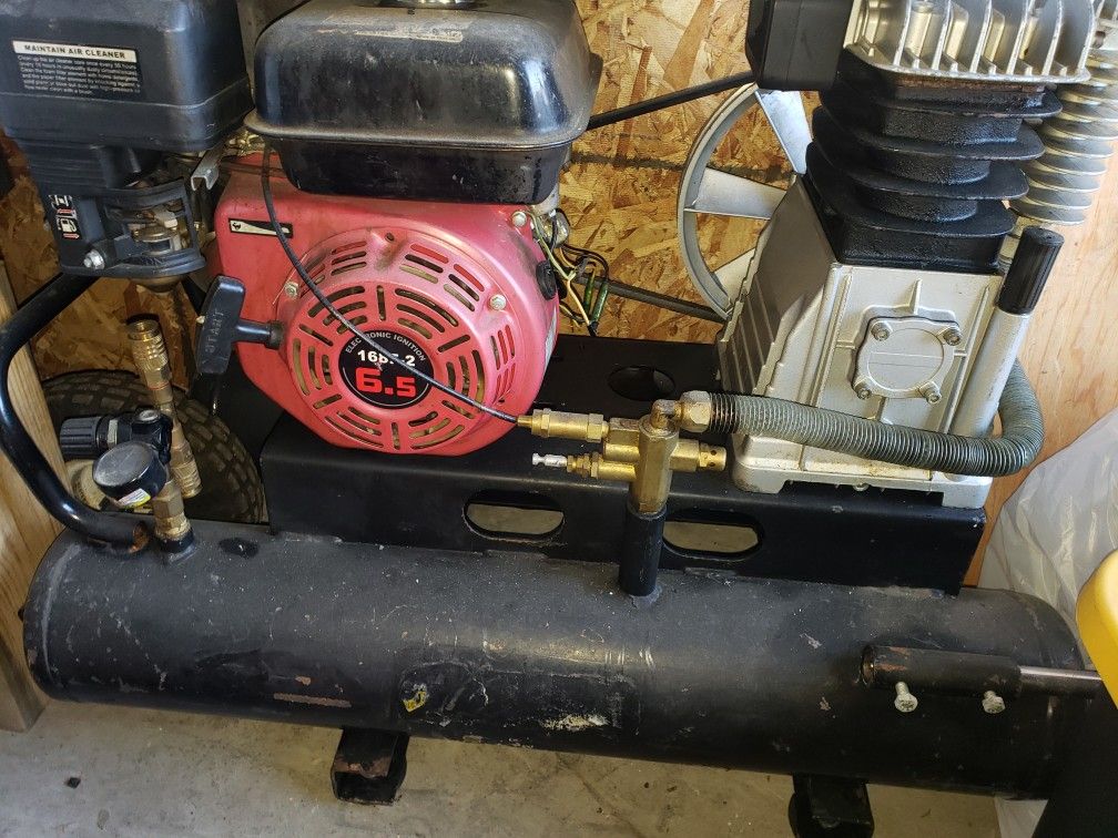 Portable GAS Air Compressor