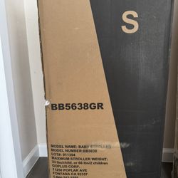 Baby Joy Double Stroller