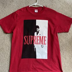 Supreme Scarface Split Tee 'FW/17' Sz M