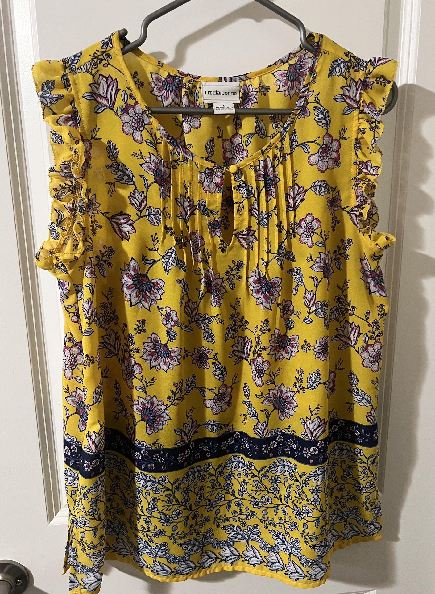 Yellow Floral Print