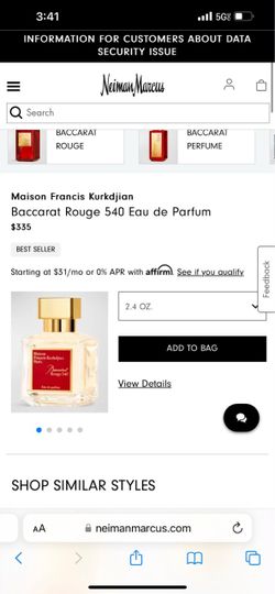 Maison Francis Kurkdjian Baccarat Rouge 540 EDP
