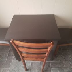 Table And 3 Chairs 