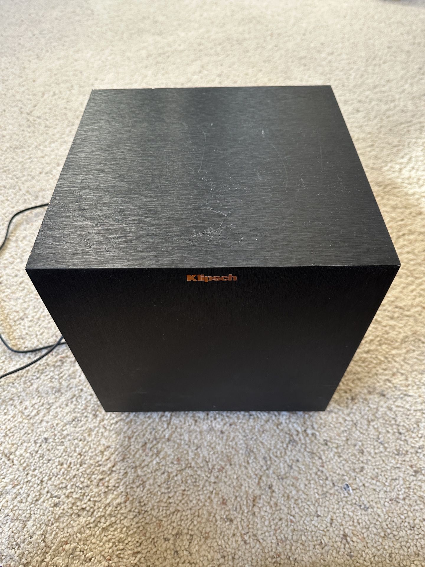 Klipsch Subwoofer And Center Speaker