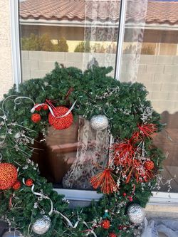 big christmas wreath