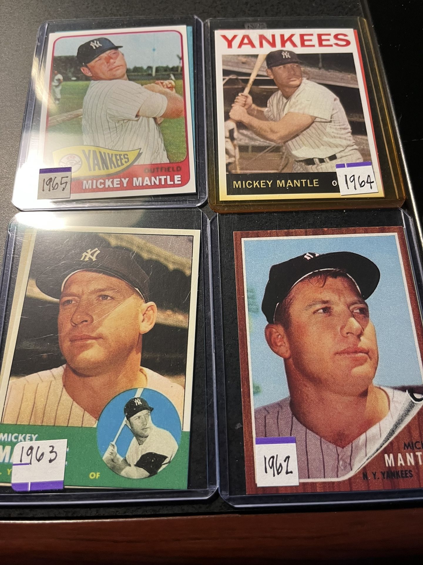 Mickey Mantle Topps 1(contact info removed) Complete Reissue Set