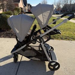 Graco Ready2Grow LX 2.0 Double Stroller Features Bench Seat and Standing Platform Options