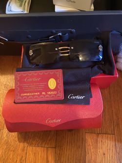 Cartier Glasses With The Authentic Card 