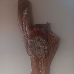 Driftwood Clock