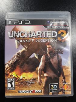 UNCHARTED 3: DRAKES DECEPTION (Sony PlayStation 3, PS3)