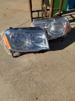 Honda Pilot Headlamps For 2012 2013 2014 2015 Honda Pilot Headlights Lamp Light Left + Right