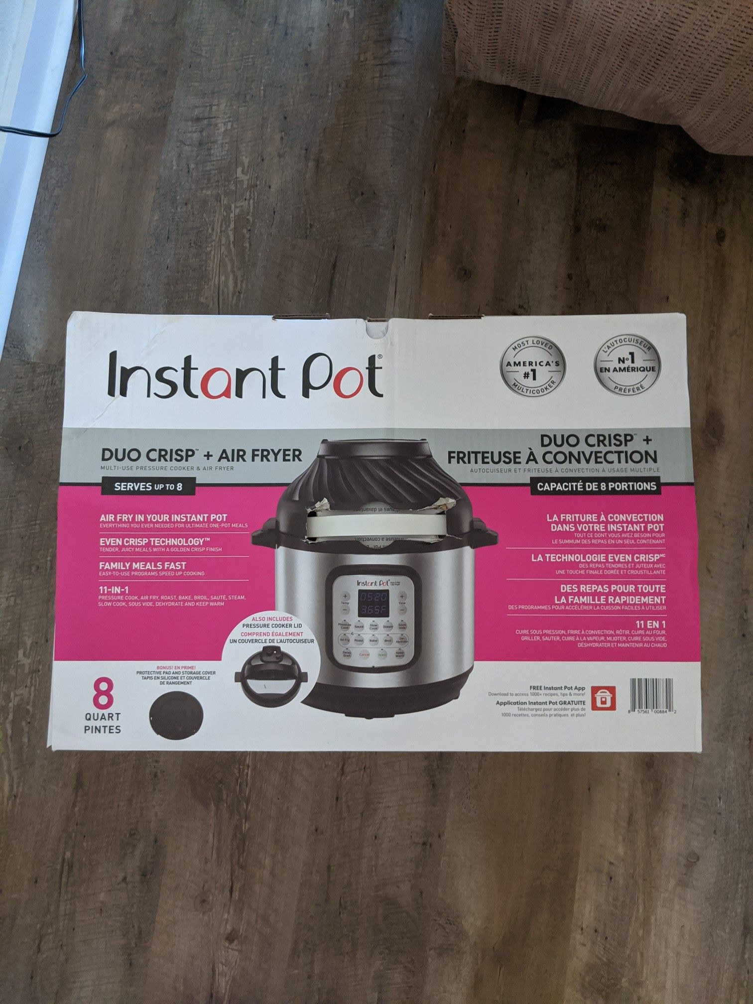 Instant Pot Duo Air Fryer(8qt)