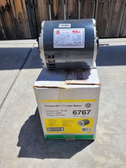 Evaporative cooler motor 1/3 HP 2 speeds