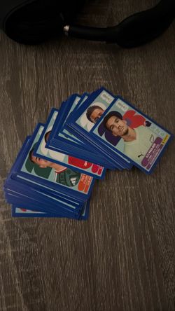 Panini World Cup blue stickers only