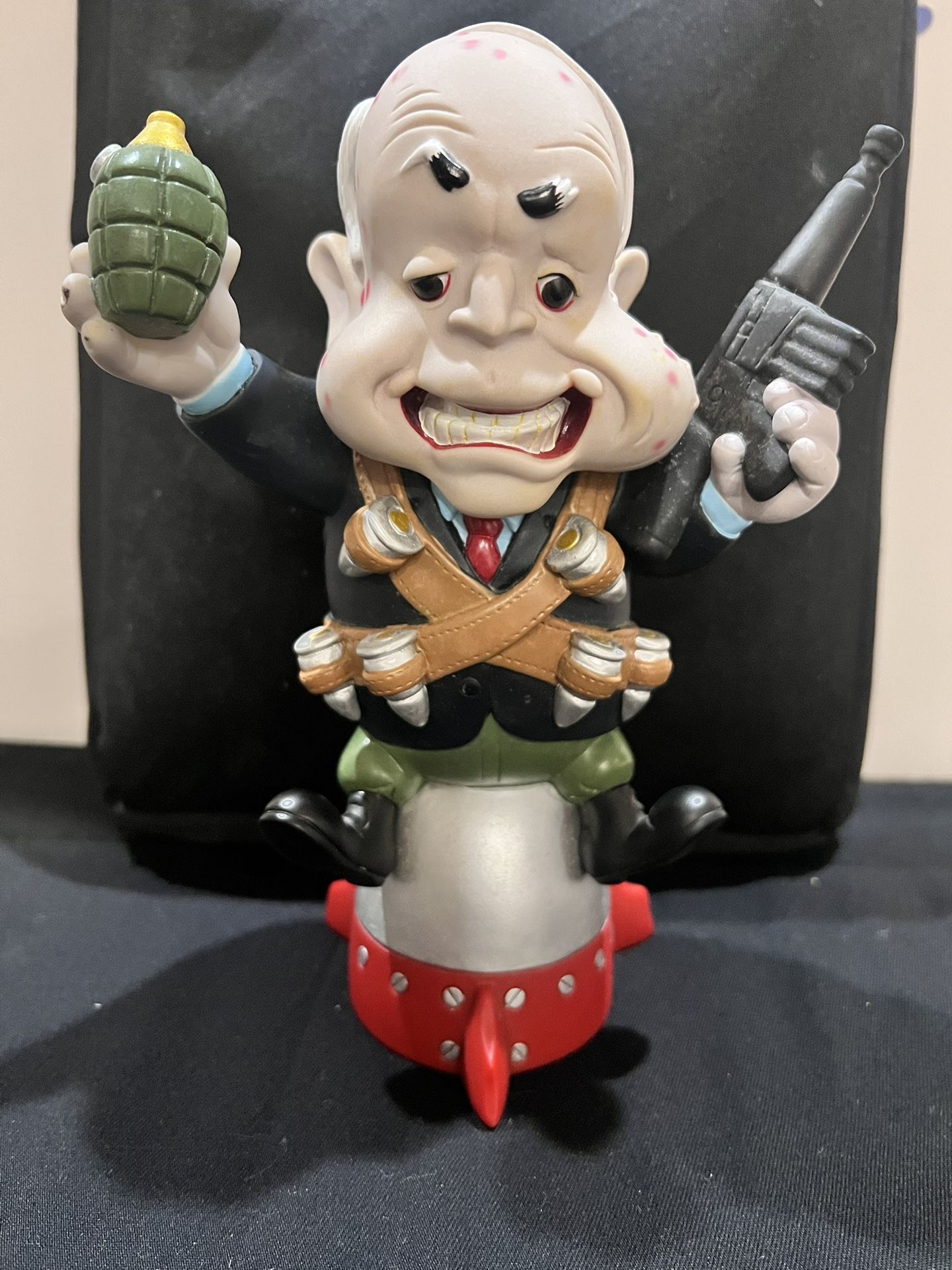 JOHN MCCAIN POLITICAL VINYL TOY FIGURE - 8 INCH