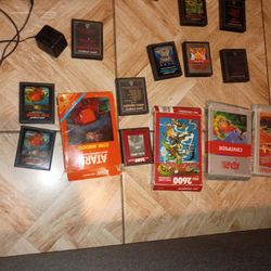 Atari 2600 Console With 20 Original Games
