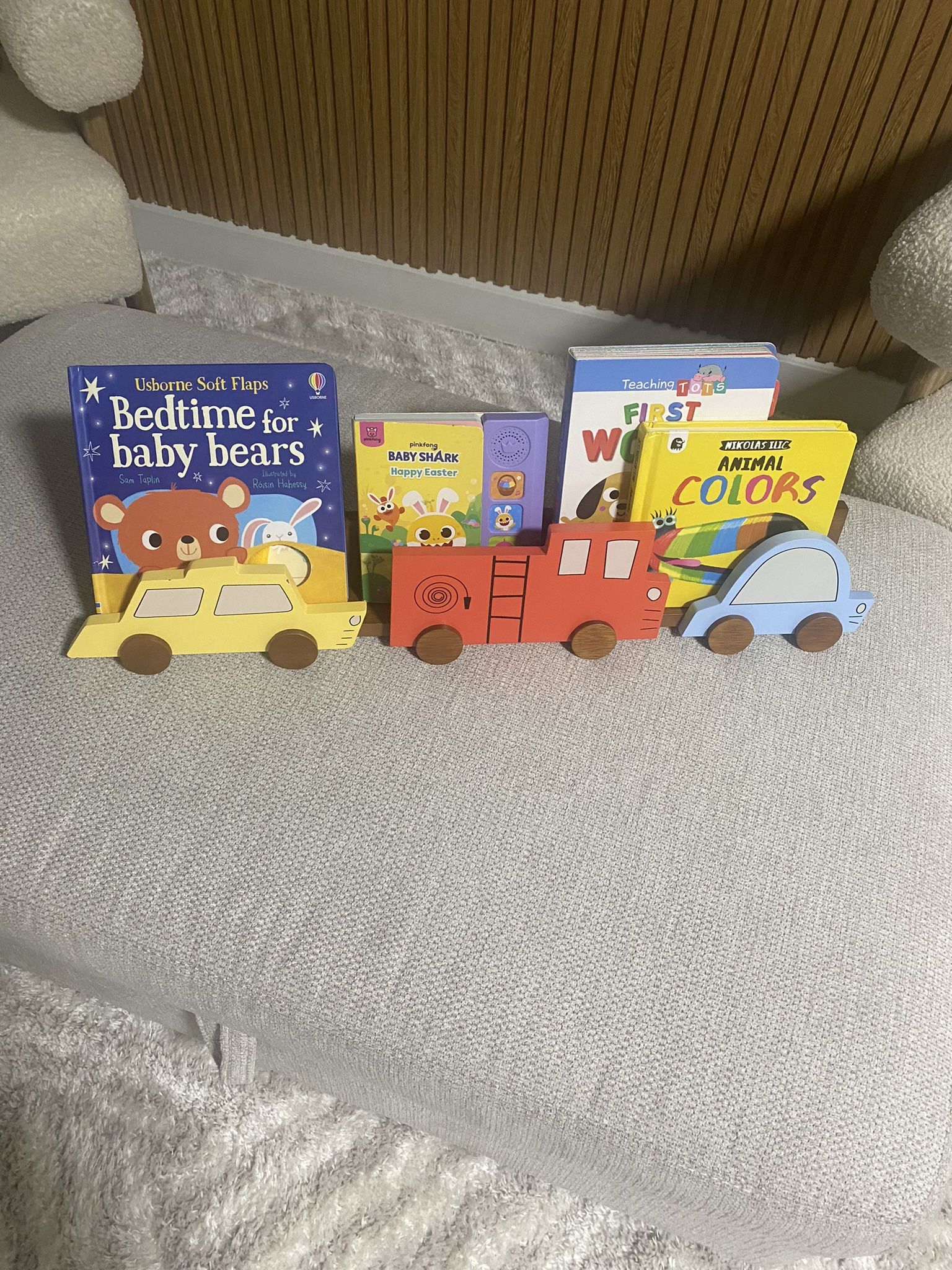 West Elm Kids Car Bookshelf $20