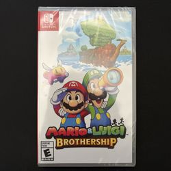 Mario & Luigi Brothership for Nintendo Switch *Sealed*
