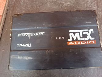 AMPLIFICADOR AMPLIFIER MTX TERMINATOR 250.1 MONO BLOCK GOOD CONDICIÓN ABLO ESPAÑOL