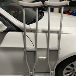 Aluminum Ajustable Crutches 
