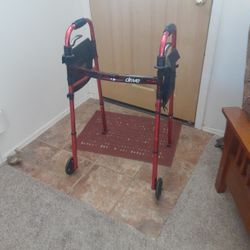 Drive Walker. New. WITH  SIDE TOTE  BAGS 