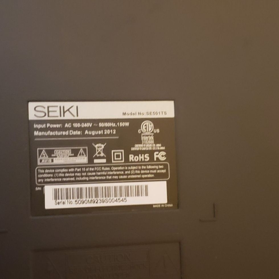 Sieko 50' TV