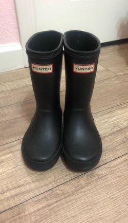 Kids Hunter boots sz8