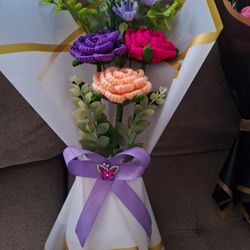 Ramo De Crochet Echo A Mano 