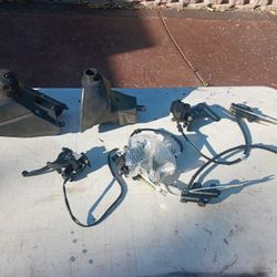 Hydraulic Brake Parts,and Throttle. For A 110cc Quad.