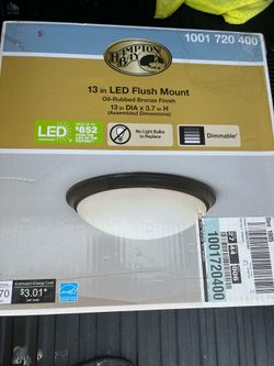 New light fixture
