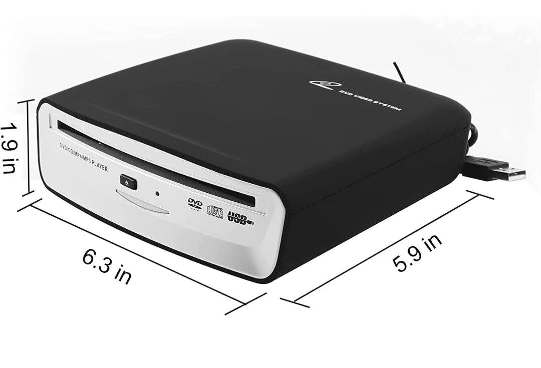 USB External Universal CD Player for Car / Laptop