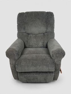 Gray Fabric Recliner Chair