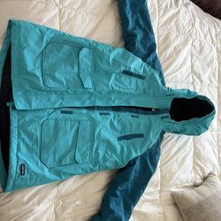 Lands End Nearly Brand New Girls Winter Parka