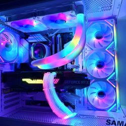 Liquid water Cooling Gaming pc i9 10850k 32gb ram rtx 3080 1tb ssd