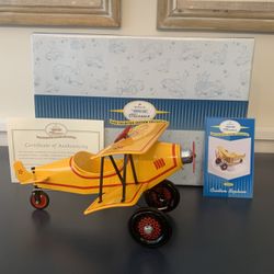 Hallmark Kiddie Car Classics 1930 Custom Biplane