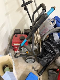 Powered Pressure Washer with Hose and Wand