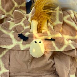 Adult Giraffe Onesie Costume/PJ