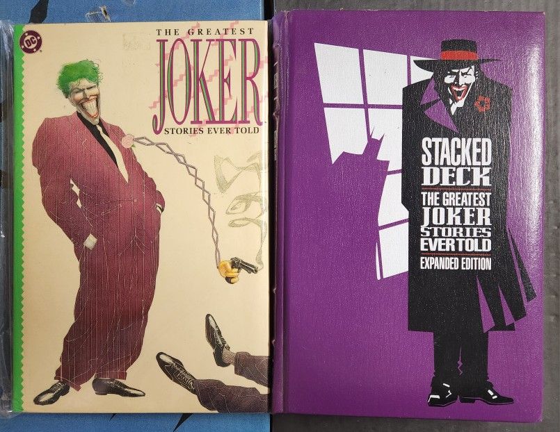 Joker Greatest Stories Ever Told 1&2 1st Prints Hardback